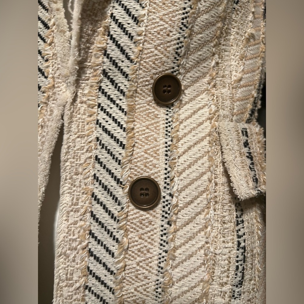Akris Punto Fringed Patchwork Tweed
Blazer Jacket Size 8 - Picture 16 of 16